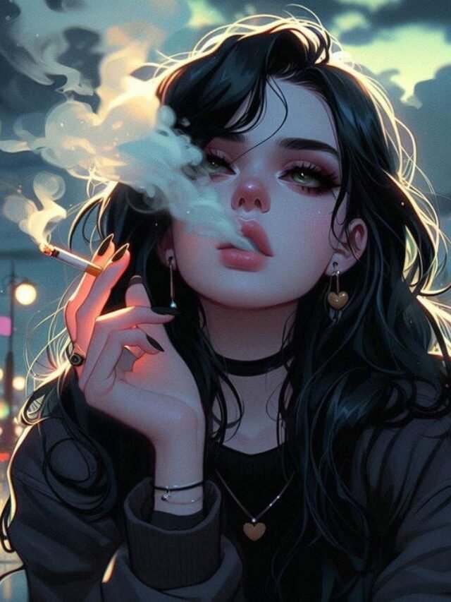 191+ Cool Smoking Girl DP for Instagram & WhatsApp