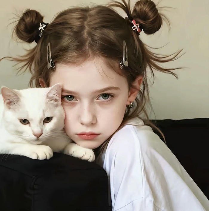 cute baby girl dp cozy mood