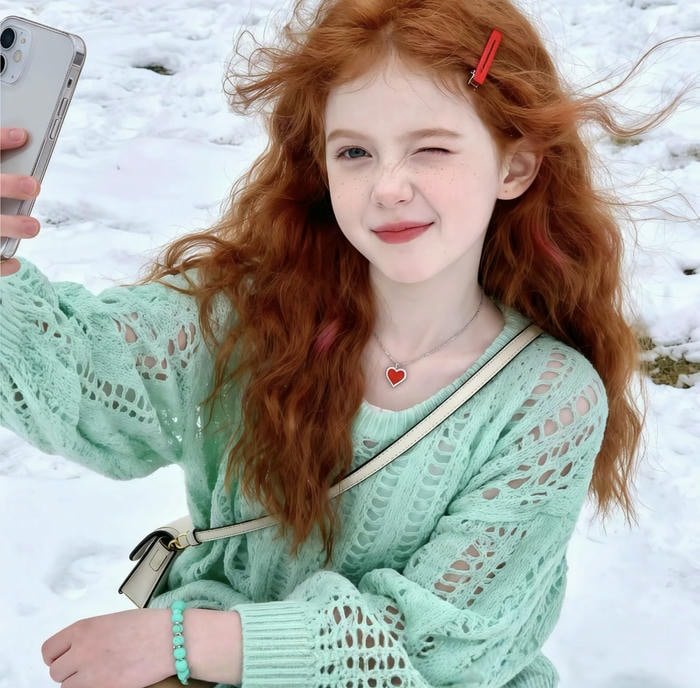 cute baby girl dp playful vibes