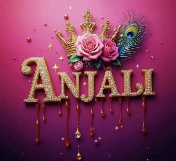 cute moments belong to anjali name dp