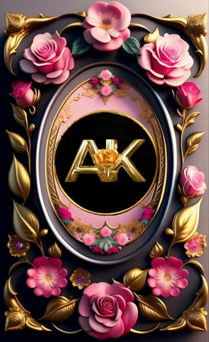 dream girl ak name dp with soft vibes