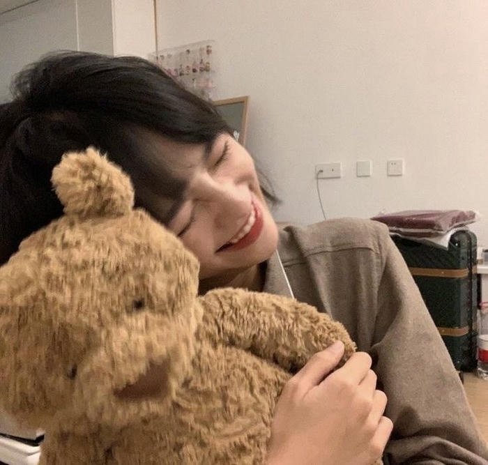 dreamy girl teddy bear display picture