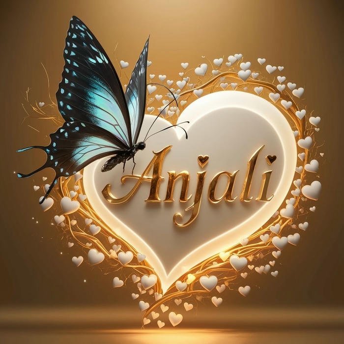 everyone admires anjali name dp pure elegance