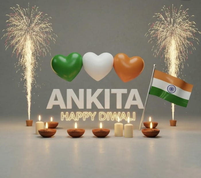 everyone admires ankita name dp beauty