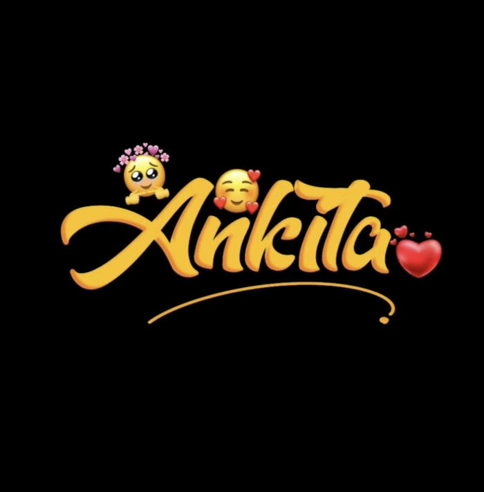 everyone loves ankita name dp smile