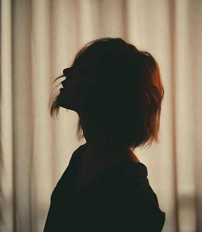 faceless beauty shadow girl dp aesthetic