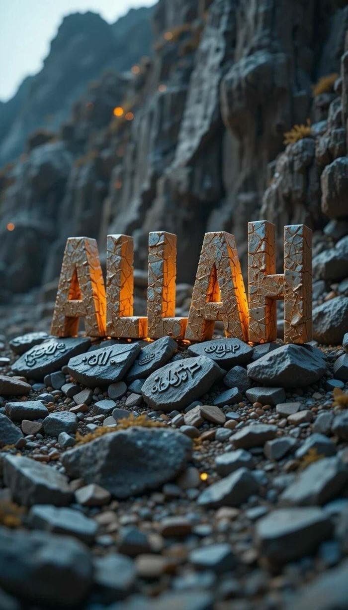 holy light within allah name dp