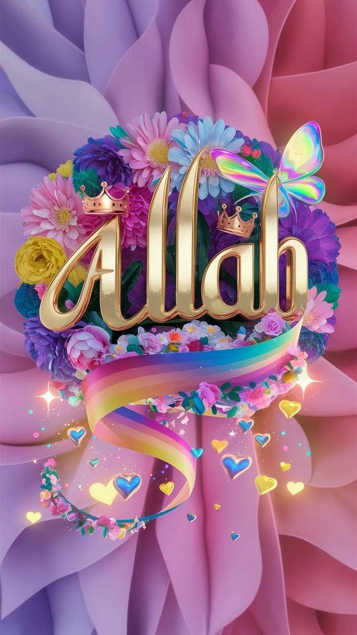 holy presence in allah name dp