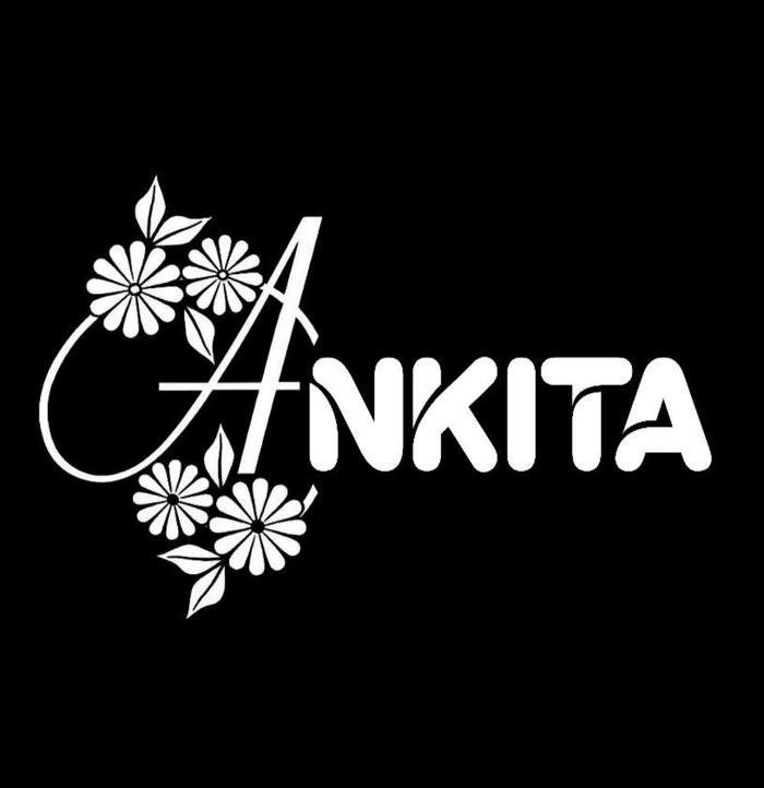 innocent beauty ankita name dp looks cute