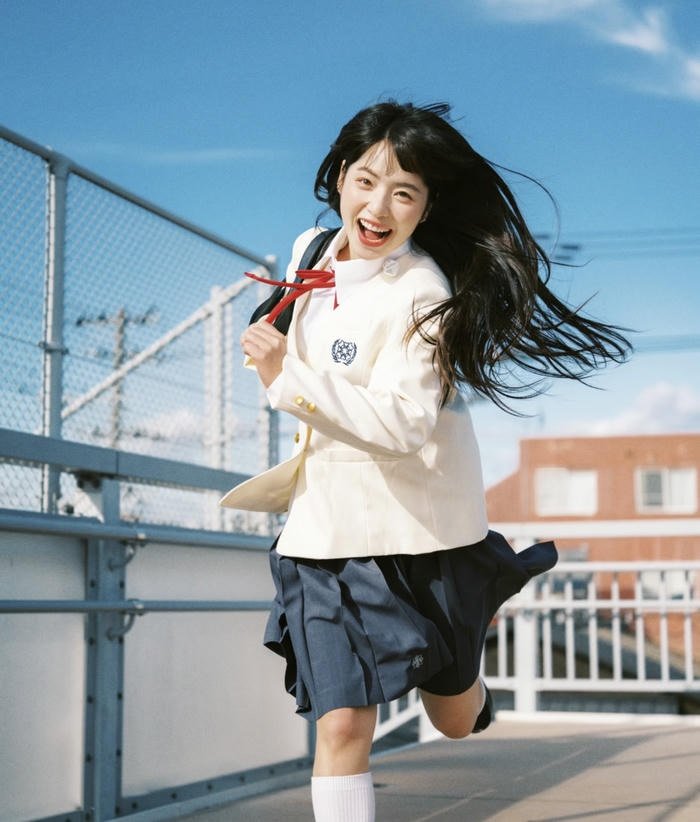 lighthearted energy in happy girl dp