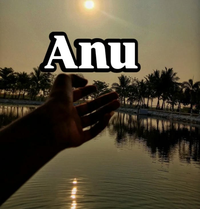 mellow clouds float above gentle anu name dp