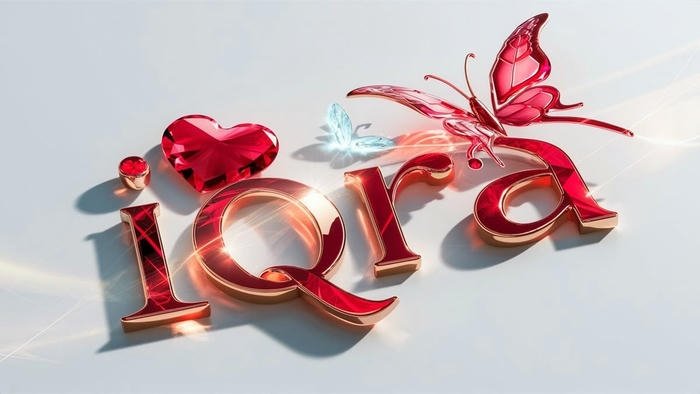 pastel skies smile above iqra name dp