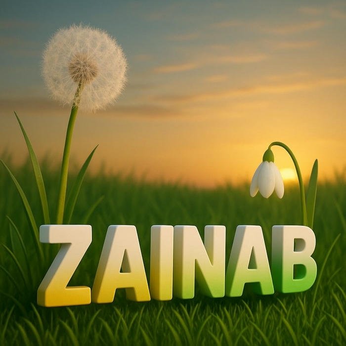 photo zainab name dp poetic name art