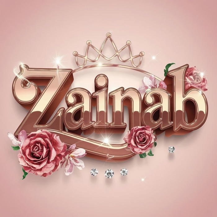 photo zainab name dp simple elegant mood