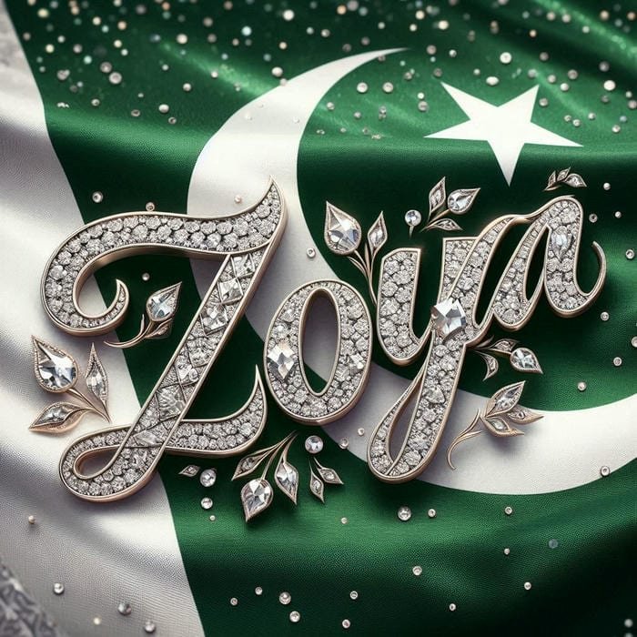 photo zoya name dp elegant letter style