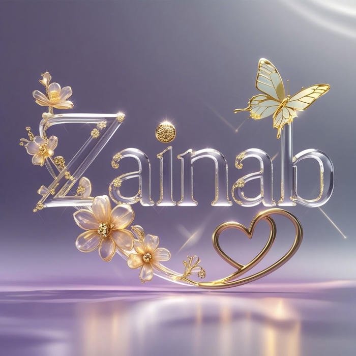 pic zainab name dp royal pearl aesthetic