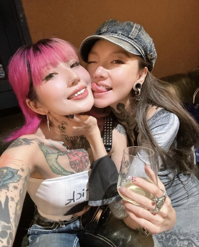 pure charm mixed with crazy girl dp