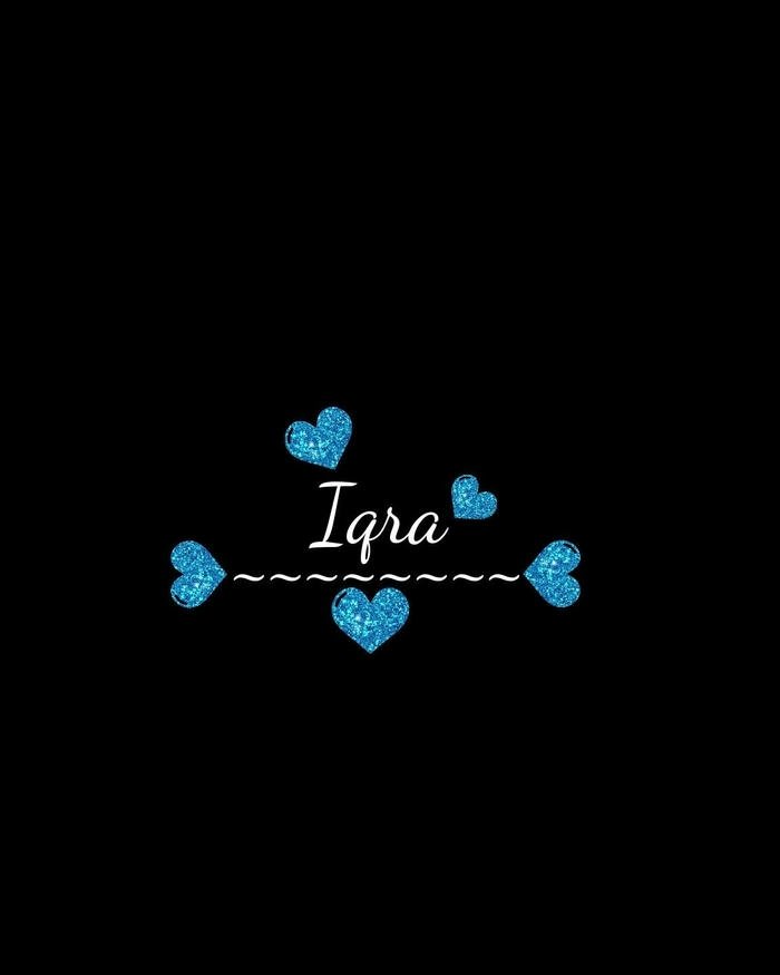 quiet petals fall beside iqra name dp