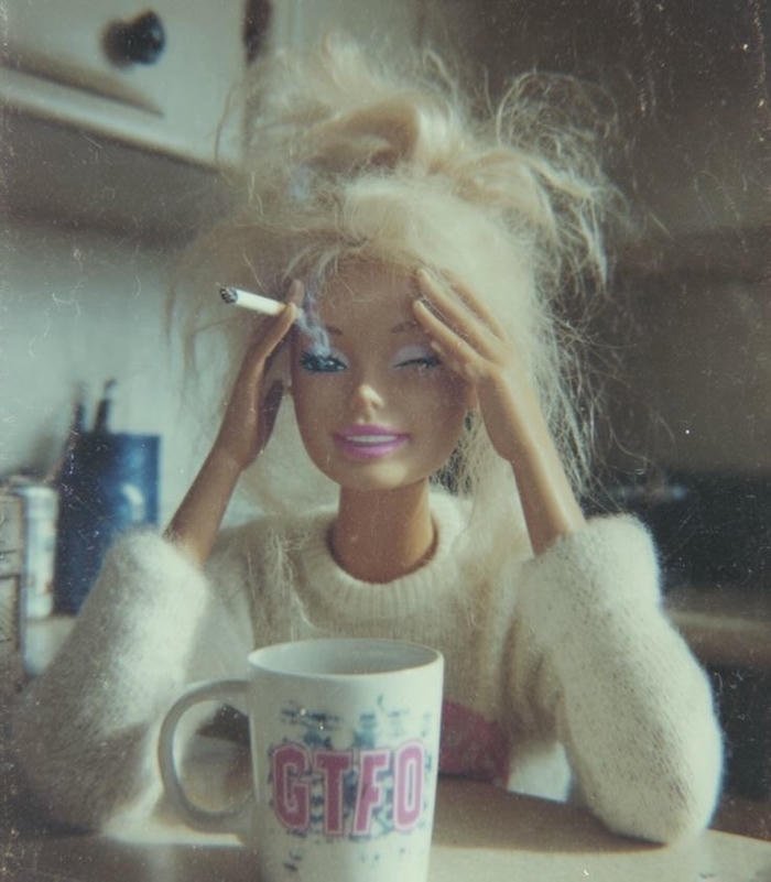 raw emotions smoking girl dp dark mood