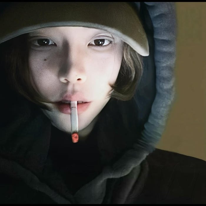 rebellious soul smoking girl dp urban look