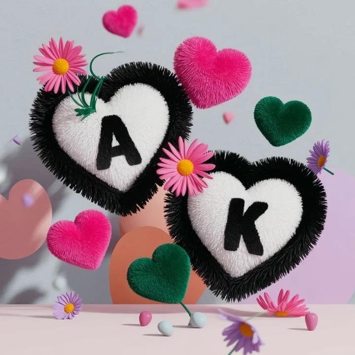 royal beauty ak name dp in perfect style