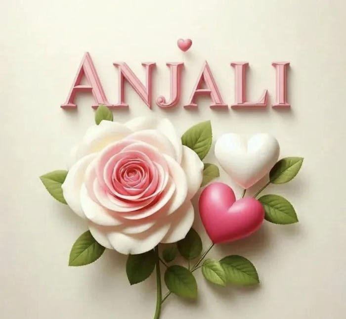 royal energy shines from anjali name dp