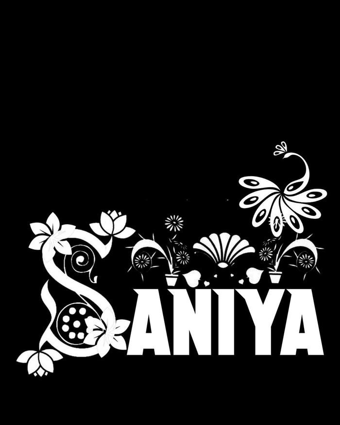 saniya name dp sweet innocent look