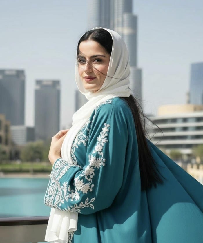 serene night ramadan dp for girls