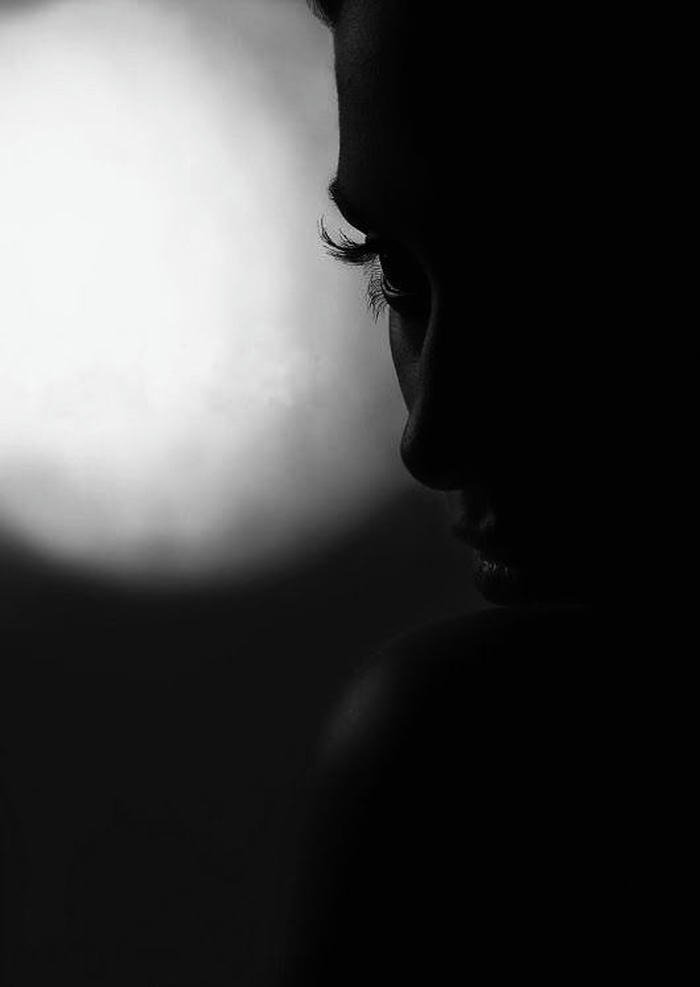 shade shadow girl dp portrait deep