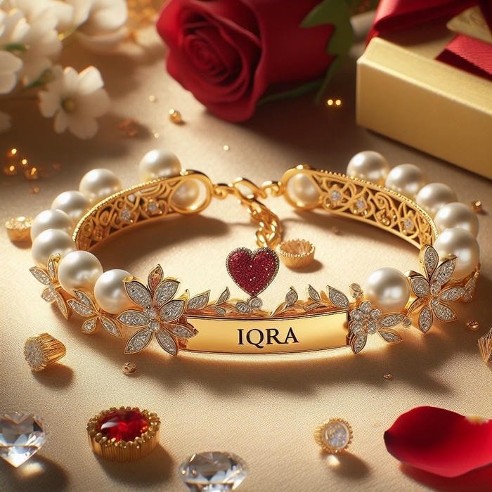 silent gardens bloom with iqra name dp