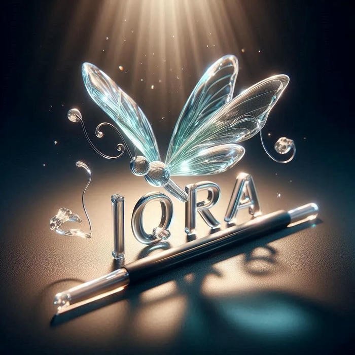 silent roses bloom near iqra name dp