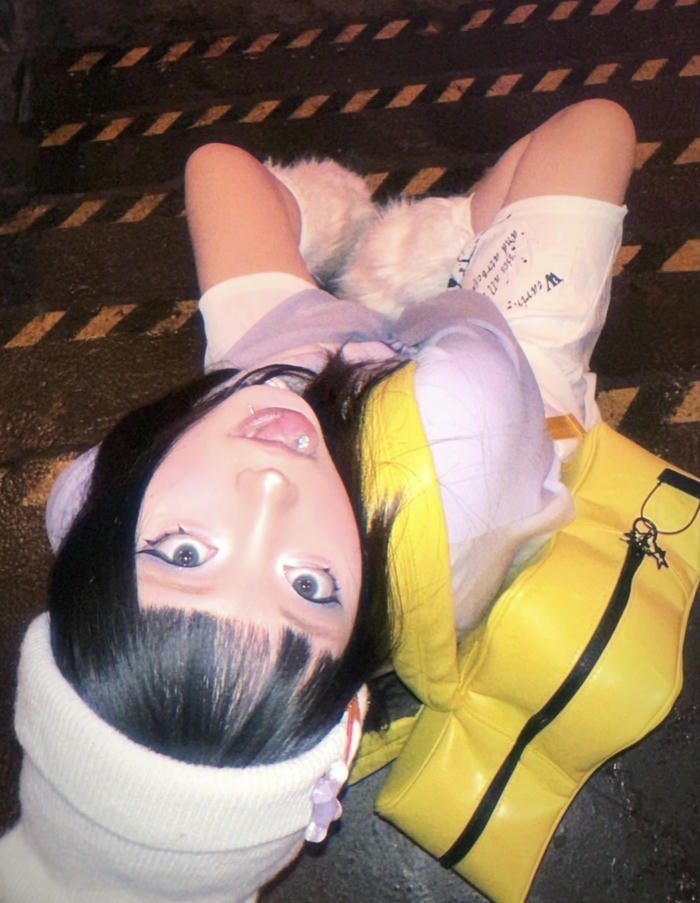 so cute and fierce crazy girl dp