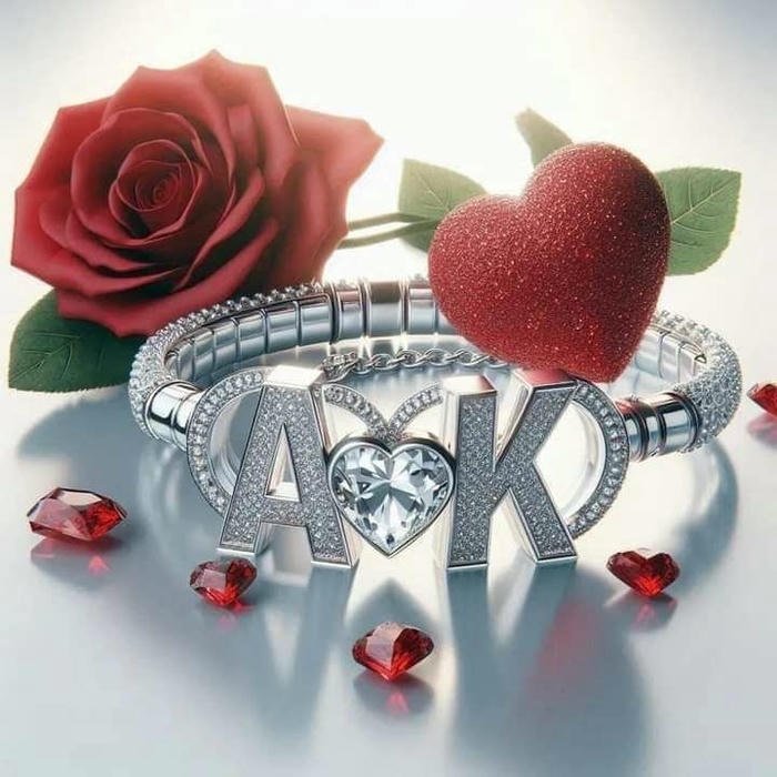 soft glow ak name dp full of charm