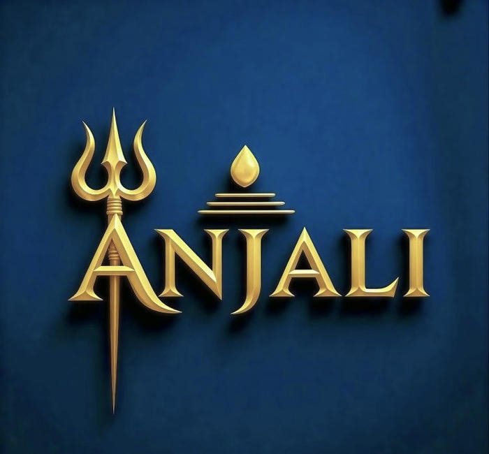 soft magic lives with anjali name dp