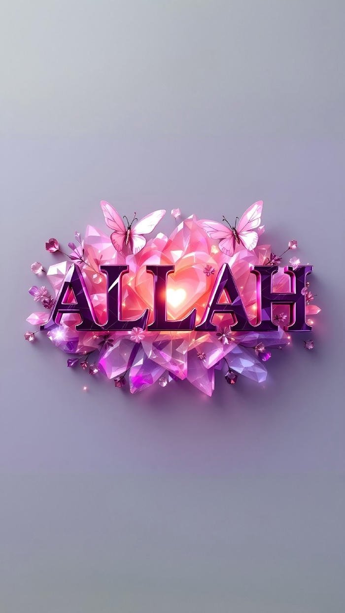 soft prayers rise with allah name dp