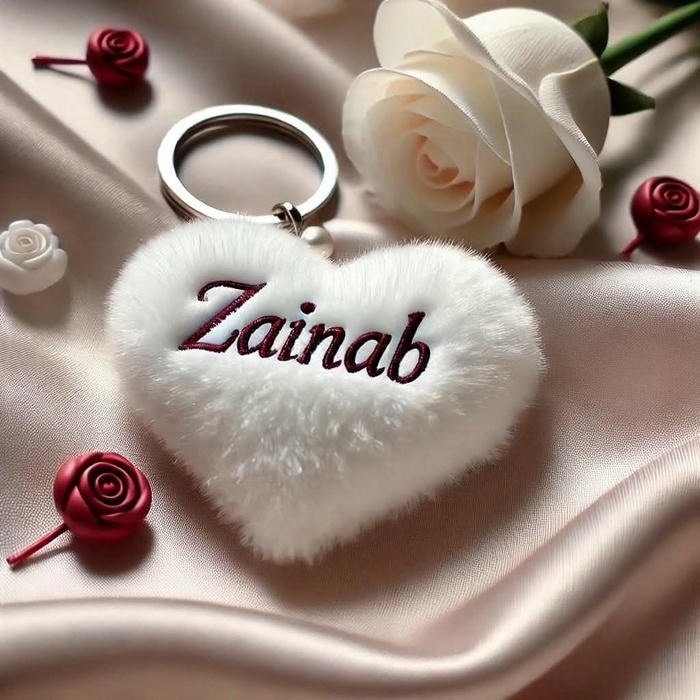soft shadow zainab name dp style