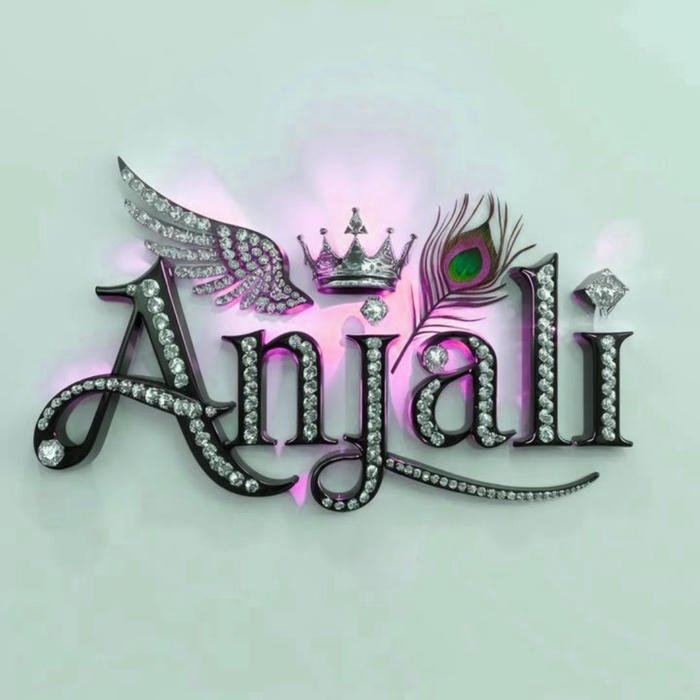 stunning aura anjali name dp today queen