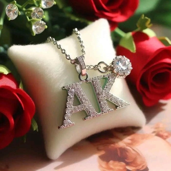 stylish girl ak name dp with royal aura