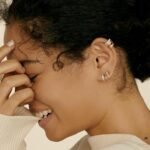 subtle shine enhances the girl earrings dp