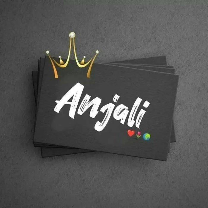 sweet confidence fills anjali name dp always