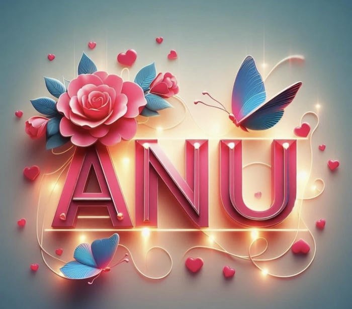 tender silence blooms within the anu name dp