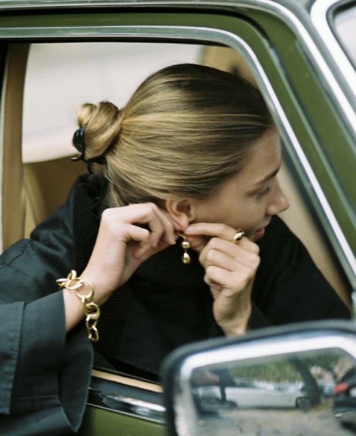 tiny stars shine in girl earrings dp