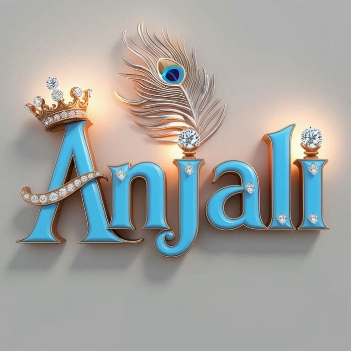 today anjali name dp looks incredibly beautiful