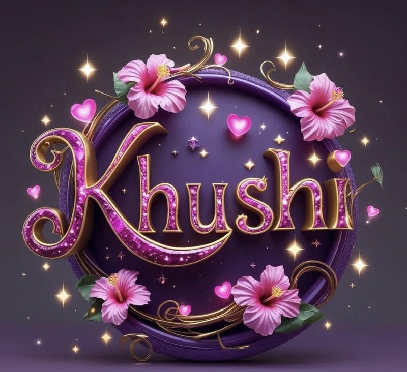 warm hoodie nights with khushi name dp