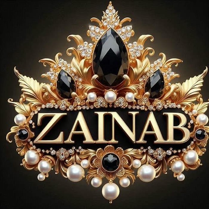 zainab name dp classy name design
