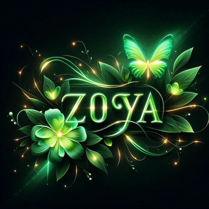 zoya name dp calm soft portrait