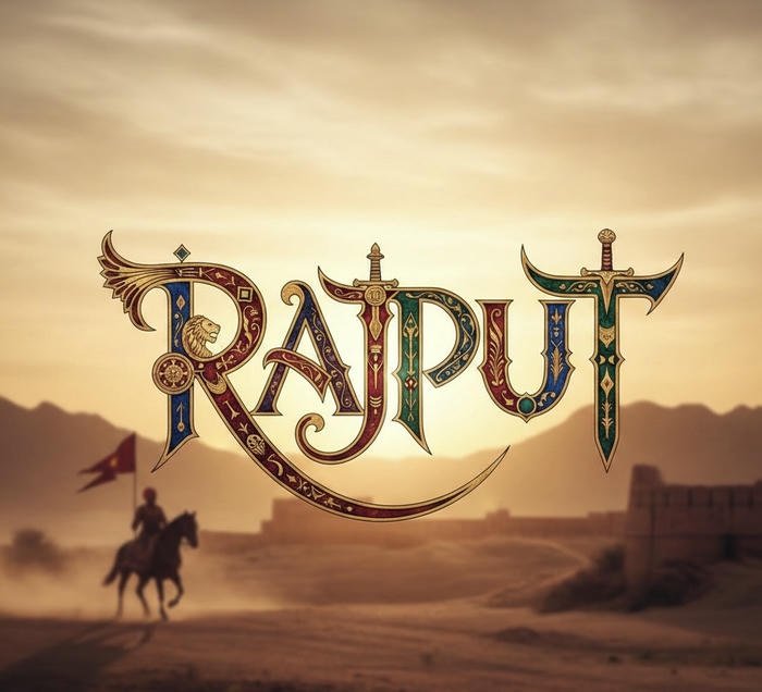 Bold dynasty power rajput name dp