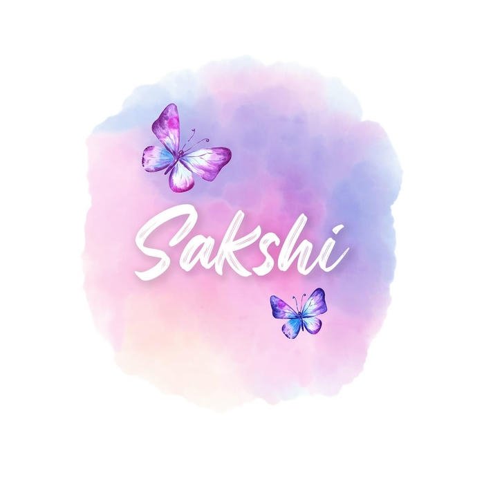 Calm purple tone sakshi name dp