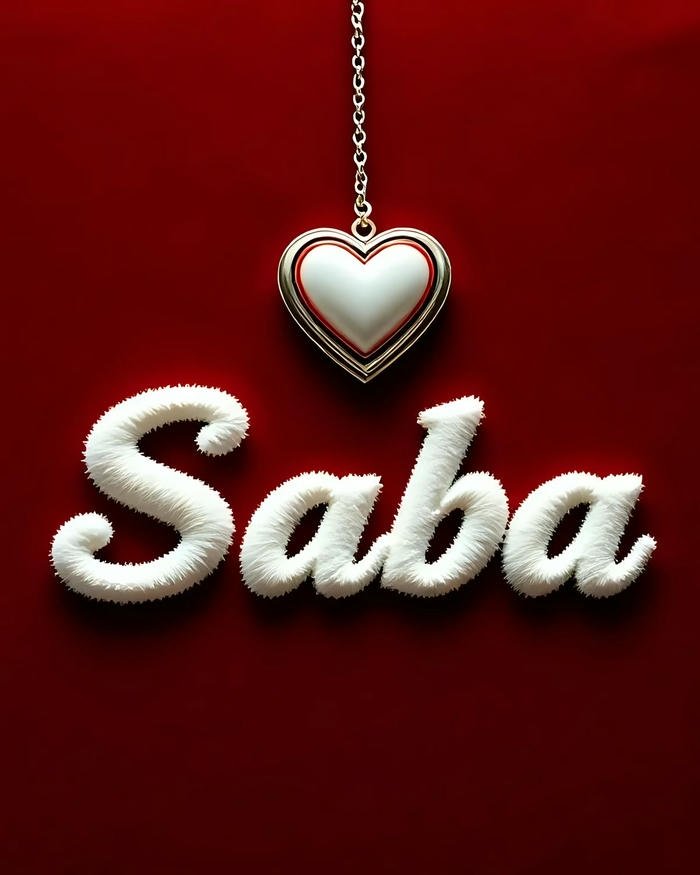 Calm sunset beauty portrait saba name dp