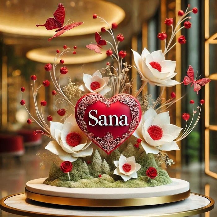 Dream girl aura name sana dp